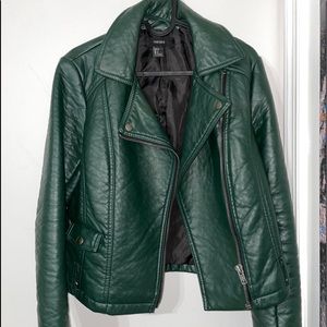 Green Leather Jacket